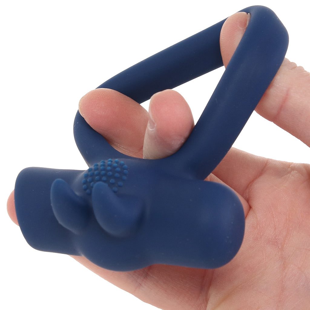 Huxley Vibrating Liquid Silicone C-Ring Cock Rings - Tophatter Daily Deals