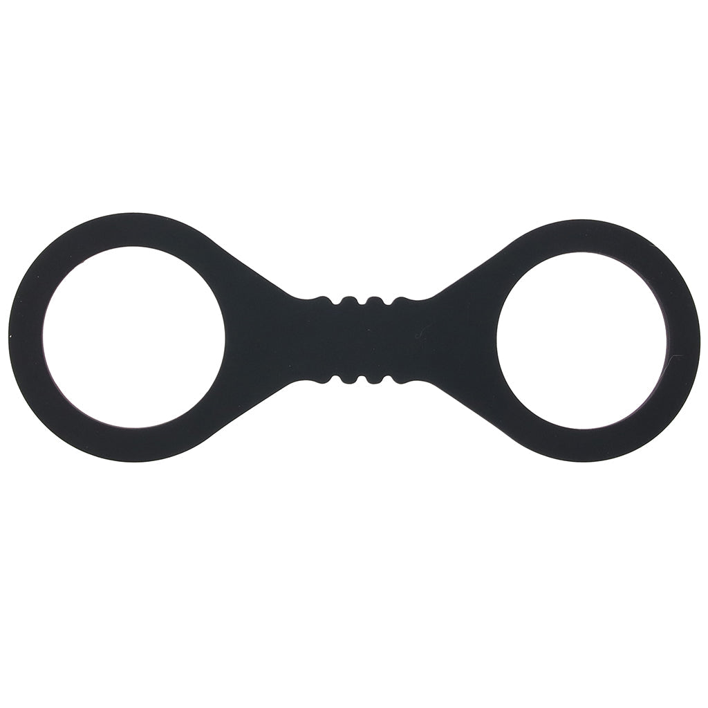 Sex & Mischief Shadow Silicone Cuffs in Small Bondage and Fetish > Wrist and Ankle Cuffs - Tophatter Daily Deals