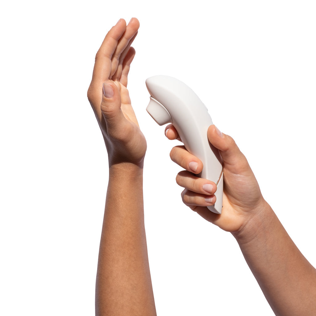 Womanizer Premium 2 Pleasure Air Stimulator in Gray Vibrators > Clitoral Stimulators - Tophatter Daily Deals