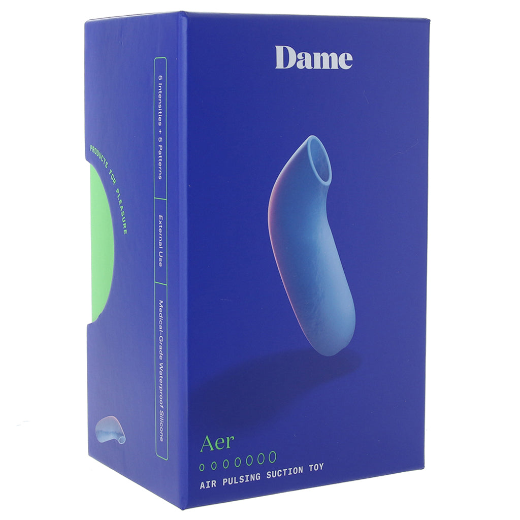 Dame Aer Suction Toy in Perwinkle - Tophatter's Vibrator Deals Online Vibrators > Clitoral Stimulators - Tophatter Daily Deals