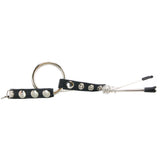 Blue Line Cock Ring with Nipple Tweezers - Tophatter's Adult Sex Toys Online Bondage and Fetish > Nipple Stimulators & Clamps - Tophatter Daily Deals