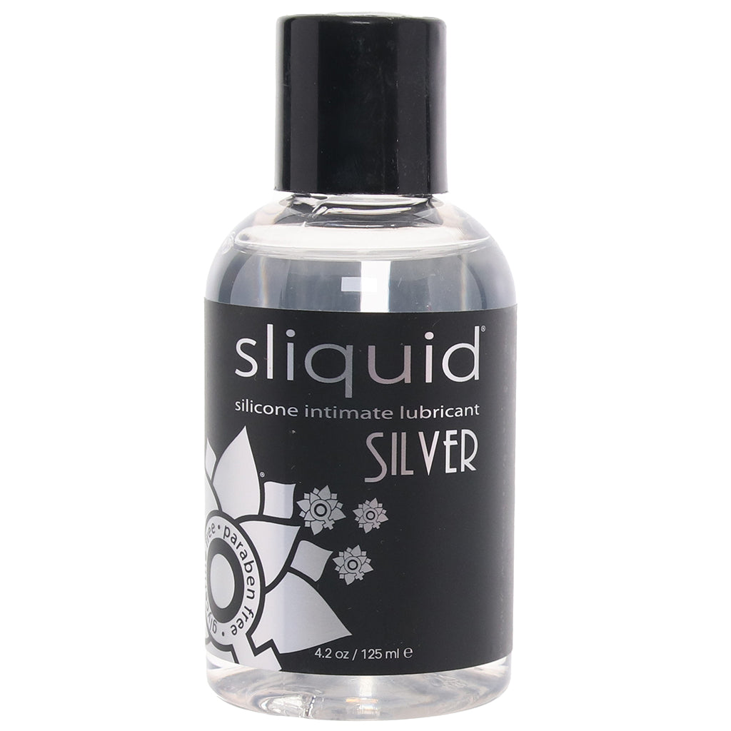 Silver Silicone Intimate Lubricant in 4.2oz/125ml Lubes and Lotions > Silicone Based Sex Lubes - Tophatter Daily Deals