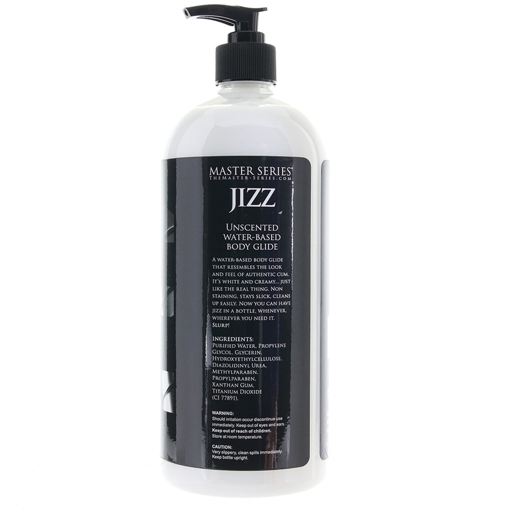 Master Series Jizz Unscented Lubricant in 34oz/1L Lubes and Lotions > Water Based Sex Lubes - Tophatter Daily Deals