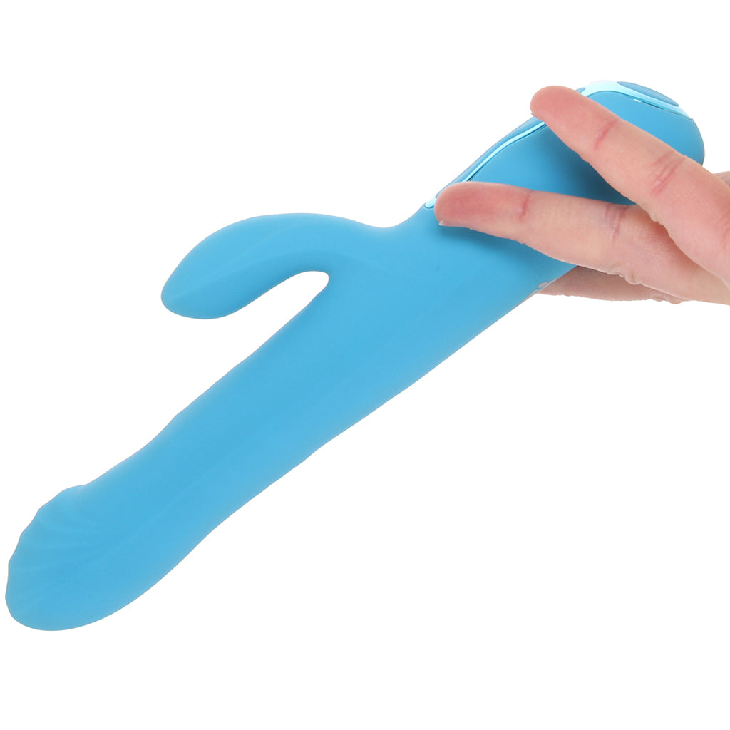 Bang! Rotating Beaded Rabbit Vibe - Tophatter's Adult Sex Toys Online Vibrators > Rabbit Vibrators - Tophatter Daily Deals