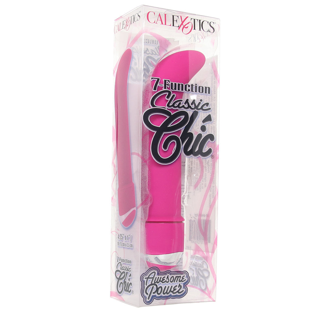 7 Function Classic Chic Vibe in Pink - Tophatter's Vibrator Deals Online Vibrators > G-Spot Vibrators - Tophatter Daily Deals