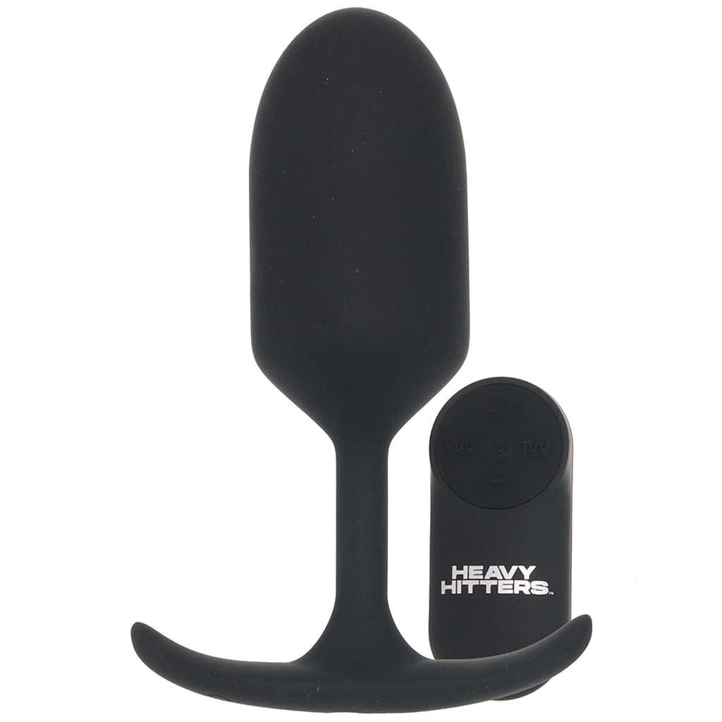 Heavy Hitters Weighted Silicone Anal Plug Vibe Anal Sex Toys > Butt Plugs - Tophatter Daily Deals