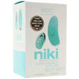 Niki Rechargeable Magnetic Panty Vibe in Turquoise Vibrators > Wearable & Panty Vibrators - Tophatter Daily Deals