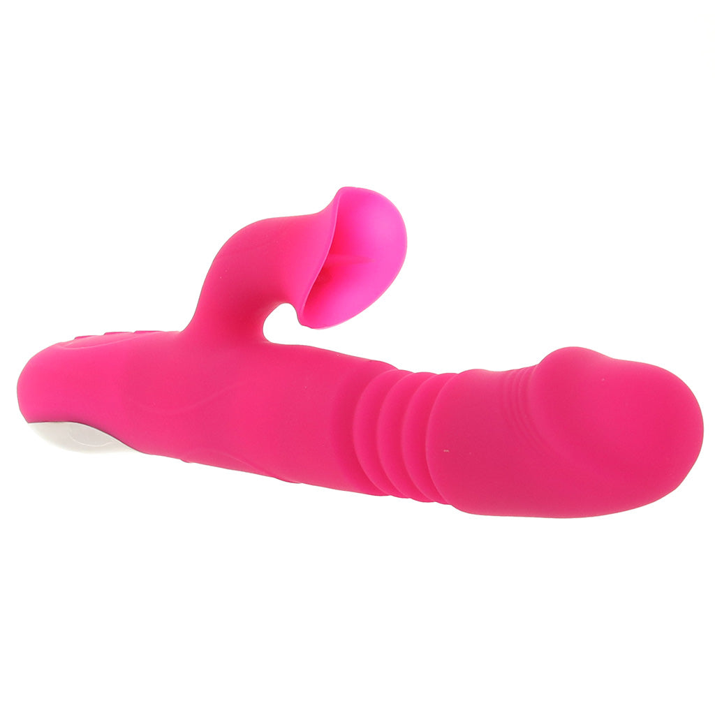 The Royale Passion Heat Thrusting & Rotating Rabbit Vibe - Tophatter's Vibrator Deals Online Vibrators > Rabbit Vibrators - Tophatter Daily Deals