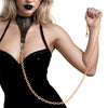 Master Series Captivate Collar with Body Chain in Black Bondage and Fetish > Leashes and Collars - Tophatter Daily Deals