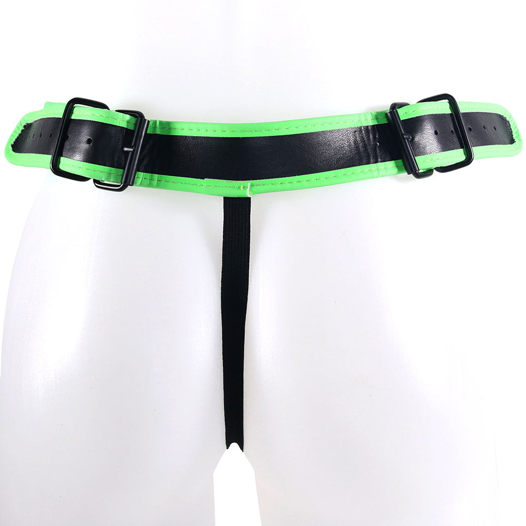 Ouch! Glow In The Dark Side Buckle Jock Strap /M Bondage and Fetish > Men's Bondage Wear - Tophatter Daily Deals
