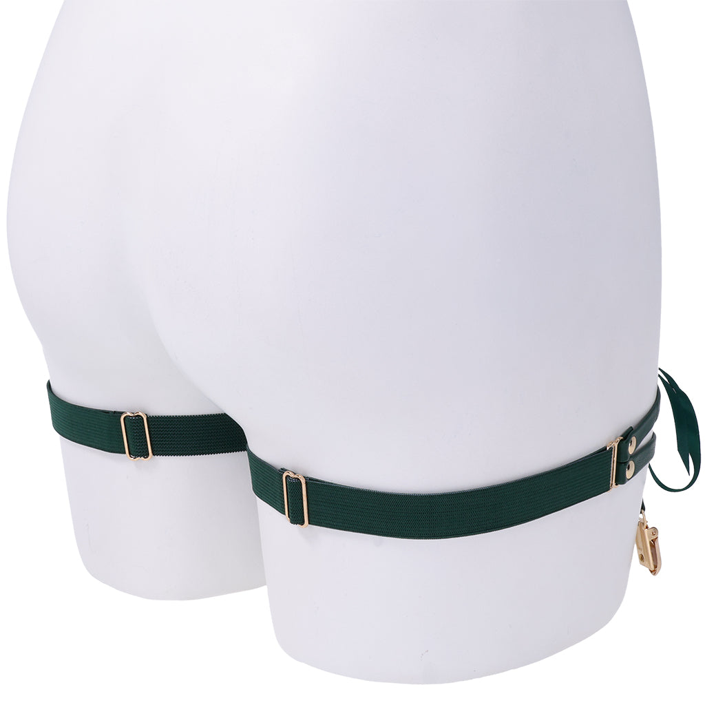 Sex & Mischief Indica Lace Up Garters Bondage and Fetish > Tools & Accessories - Tophatter Daily Deals