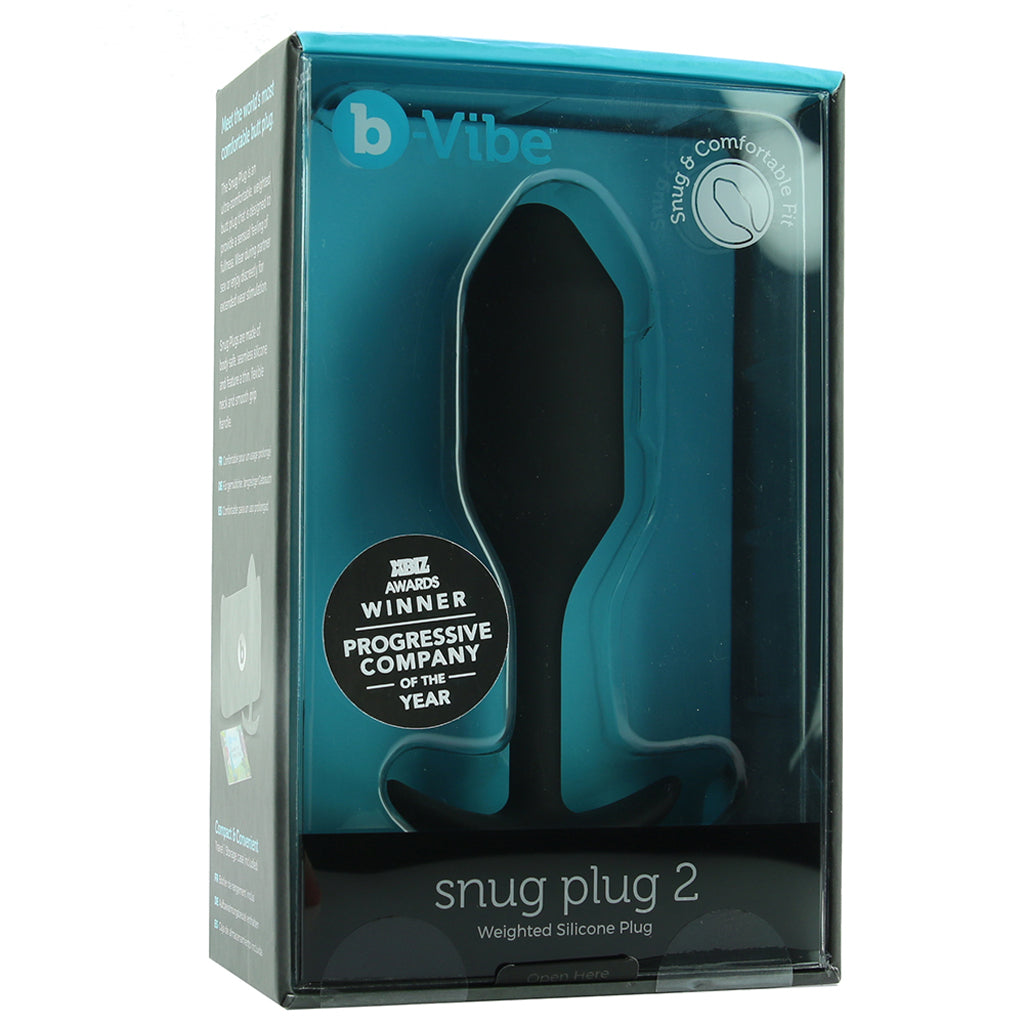 Snug Plug 2 Weighted Silicone Butt Plug Anal Sex Toys > Butt Plugs - Tophatter Daily Deals