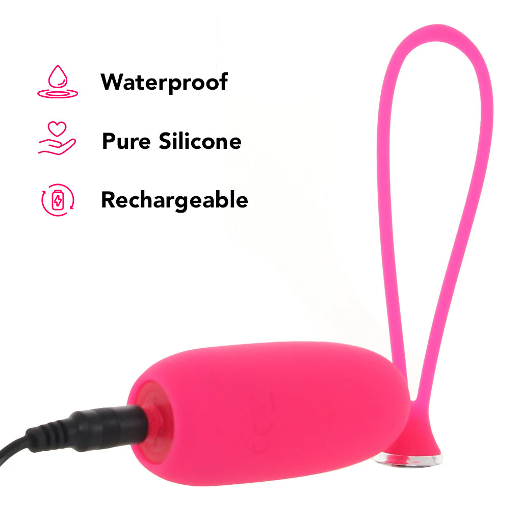 PinkCherry Remote Control Bullet Vibe in Pink Vibrators > Bullet and Egg Vibrators - Tophatter Daily Deals