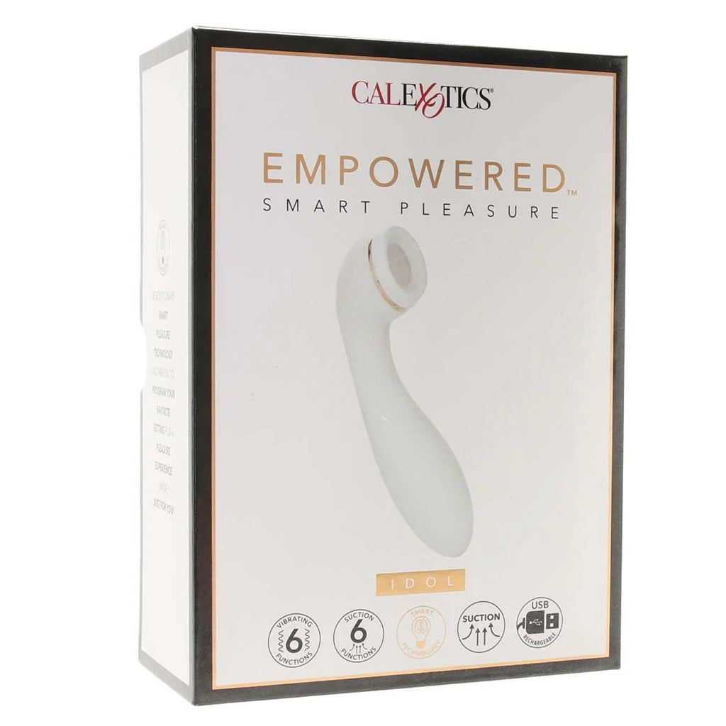 Empowered Smart Pleasure Idol Suction Massager Vibrators > Clitoral Stimulators - Tophatter Daily Deals