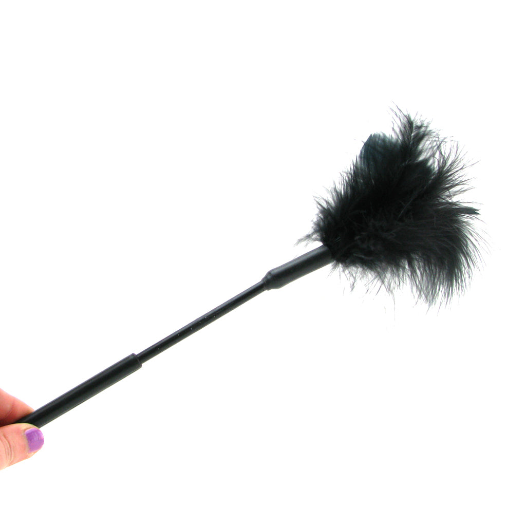 Feather Tickler 7 Inch in Black Bondage and Fetish > Tools & Accessories - Tophatter Daily Deals