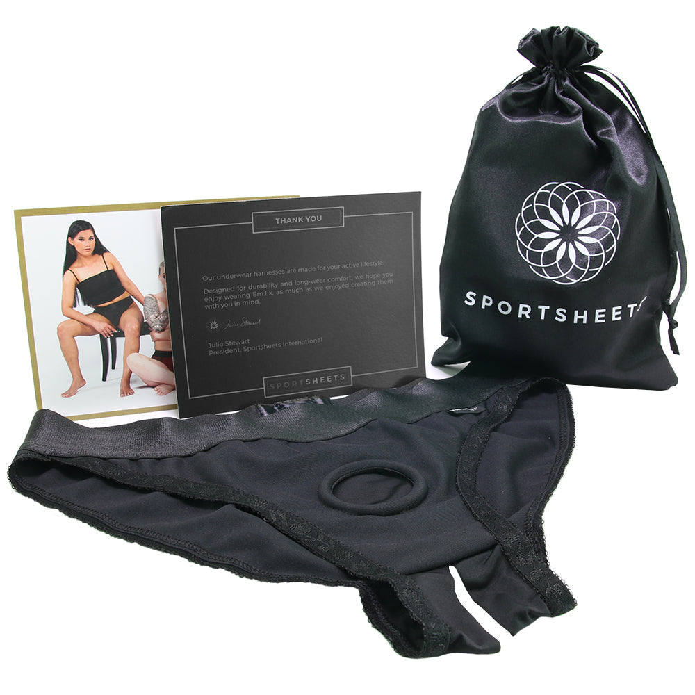 EM.EX. Silhouette Harness Dildo Sex Toys > Strap-On and Harnesses - Tophatter Daily Deals