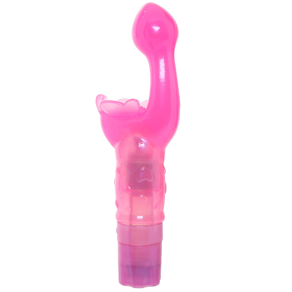 Butterfly Kiss Vibe in Pink Vibrators > G-Spot Vibrators - Tophatter Daily Deals