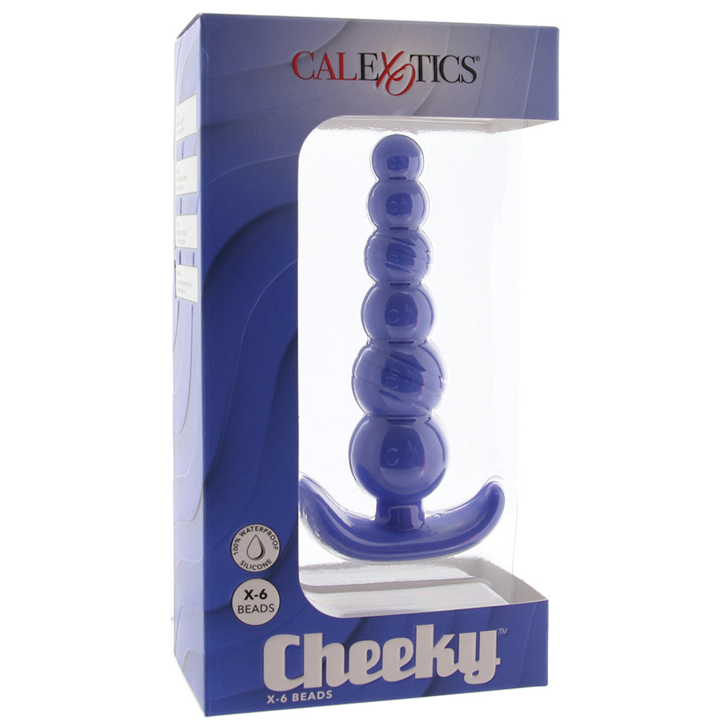 Cheeky X-6 Beaded Plug Anal Sex Toys > Butt Plugs - Tophatter Daily Deals