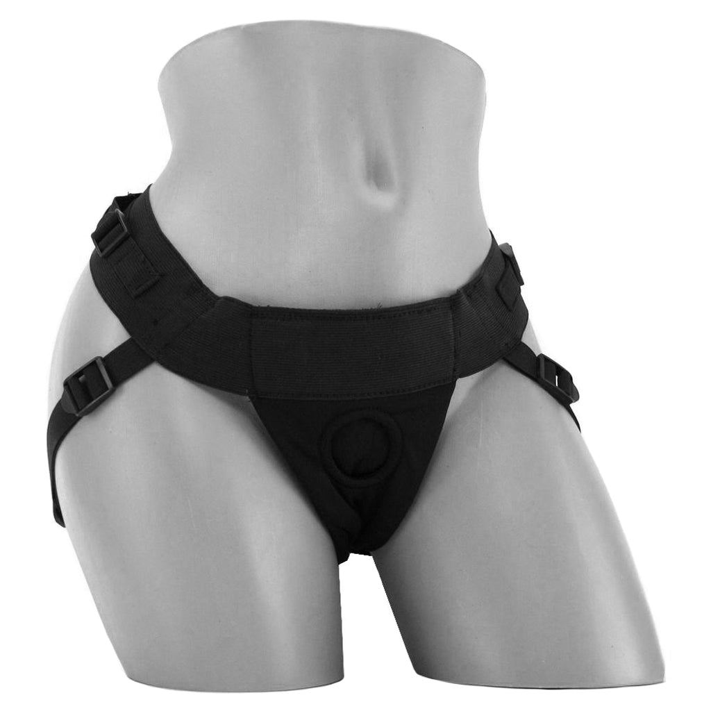 Harness the Revolt Couple Friendly Strap-On in Black Dildo Sex Toys > Strap-On and Harnesses - Tophatter Daily Deals