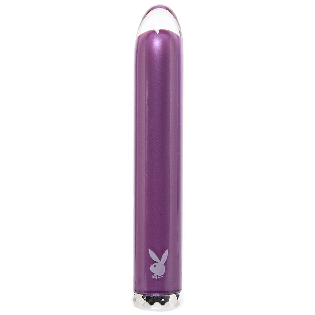 Playboy Amethyst Glass Vibe Vibrators > Bullet and Egg Vibrators - Tophatter Daily Deals