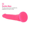 PinkCherry Premium 6.5 Inch Pink Silicone Realistic Dildo Dildo Sex Toys > Realistic Dildos - Tophatter Daily Deals