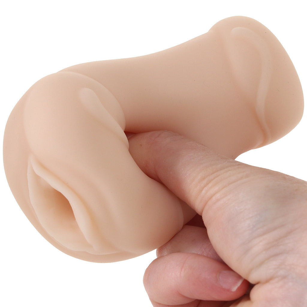 Pocket Pals Pussy Stroker in Light - Tophatter's Adult Sex Toys Online Male Masturbators > Pocket Strokers - Tophatter Daily Deals