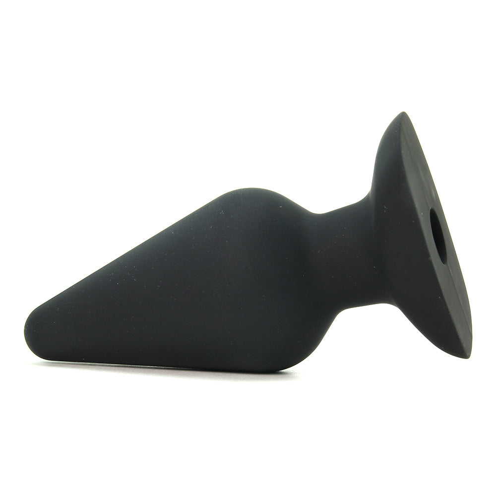 All About Anal Seamless Silicone 6 Inch Butt Plug in Black - Tophatter's Adult Sex Toys Online Clearance - Tophatter Daily Deals
