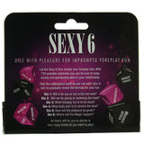 Sexy 6 Dice Foreplay Edition - Tophatter's Adult Products Sensual Love > Games - Tophatter Daily Deals