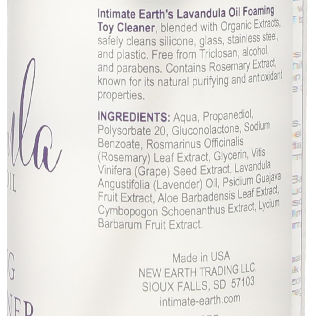 Lavendula Lavender Oil Foaming Toy Cleaner in 3.4oz/100ml Lubes and Lotions > Sex Toy Cleaner - Tophatter Daily Deals
