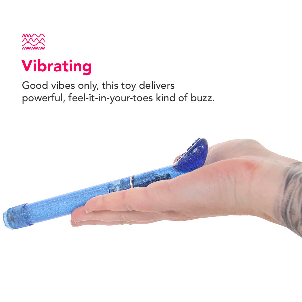 Clit Exciter Slimline Vibe in Blue Vibrators > Clitoral Stimulators - Tophatter Daily Deals