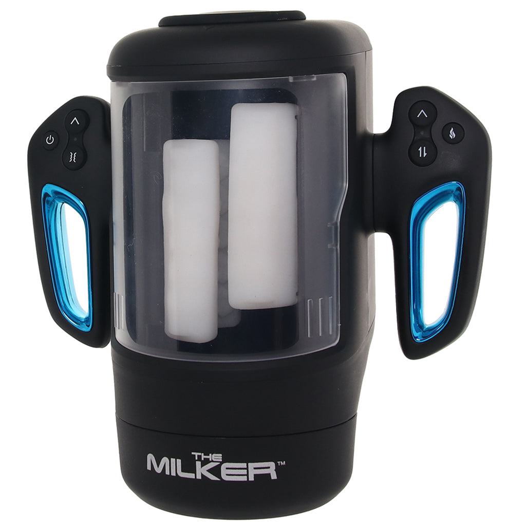 Cyber Milker Stroking & Vibrating Masturbator - Tophatter's Adult Sex Toys Online Male Masturbators > Auto Strokers - Tophatter Daily Deals