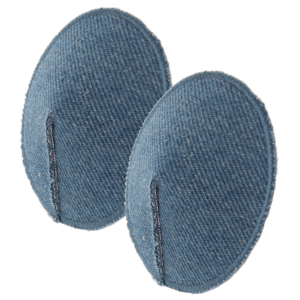 Ride 'Em Denim Round Pasties Bondage and Fetish > Pleasure Masks and Dress Up Play - Tophatter Daily Deals