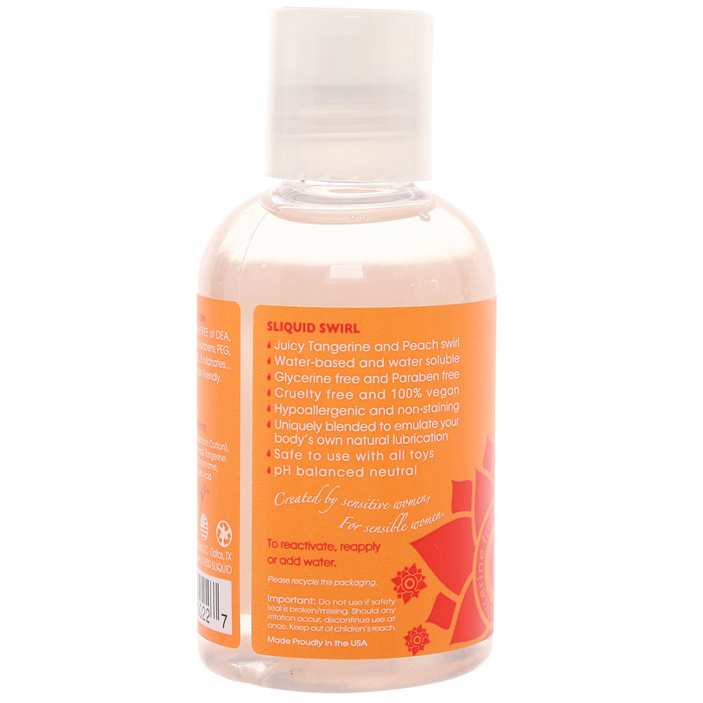 Swirl Flavored Lube 4.2oz/125ml in Tangerine Peach Lubes and Lotions > Flavored Sex Lubes - Tophatter Daily Deals