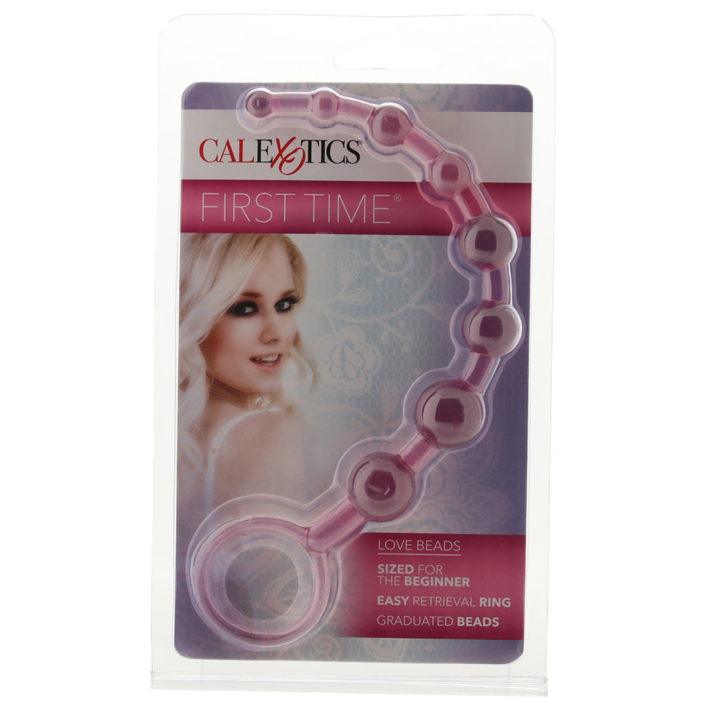 First Time Love Anal Beads in Pink - Tophatter's Adult Products Anal Sex Toys > Anal Beads - Tophatter Daily Deals