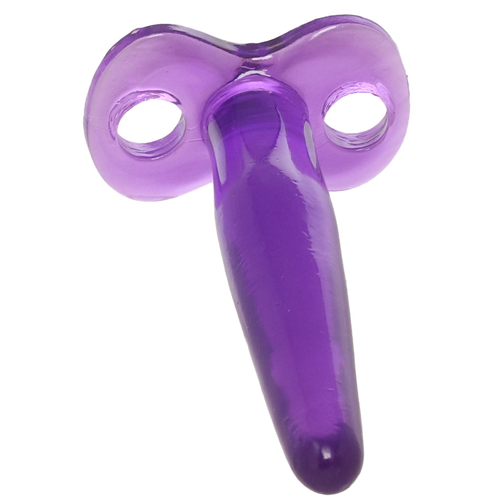 Silicone Tee Probe in Purple Anal Sex Toys > Butt Plugs - Tophatter Daily Deals