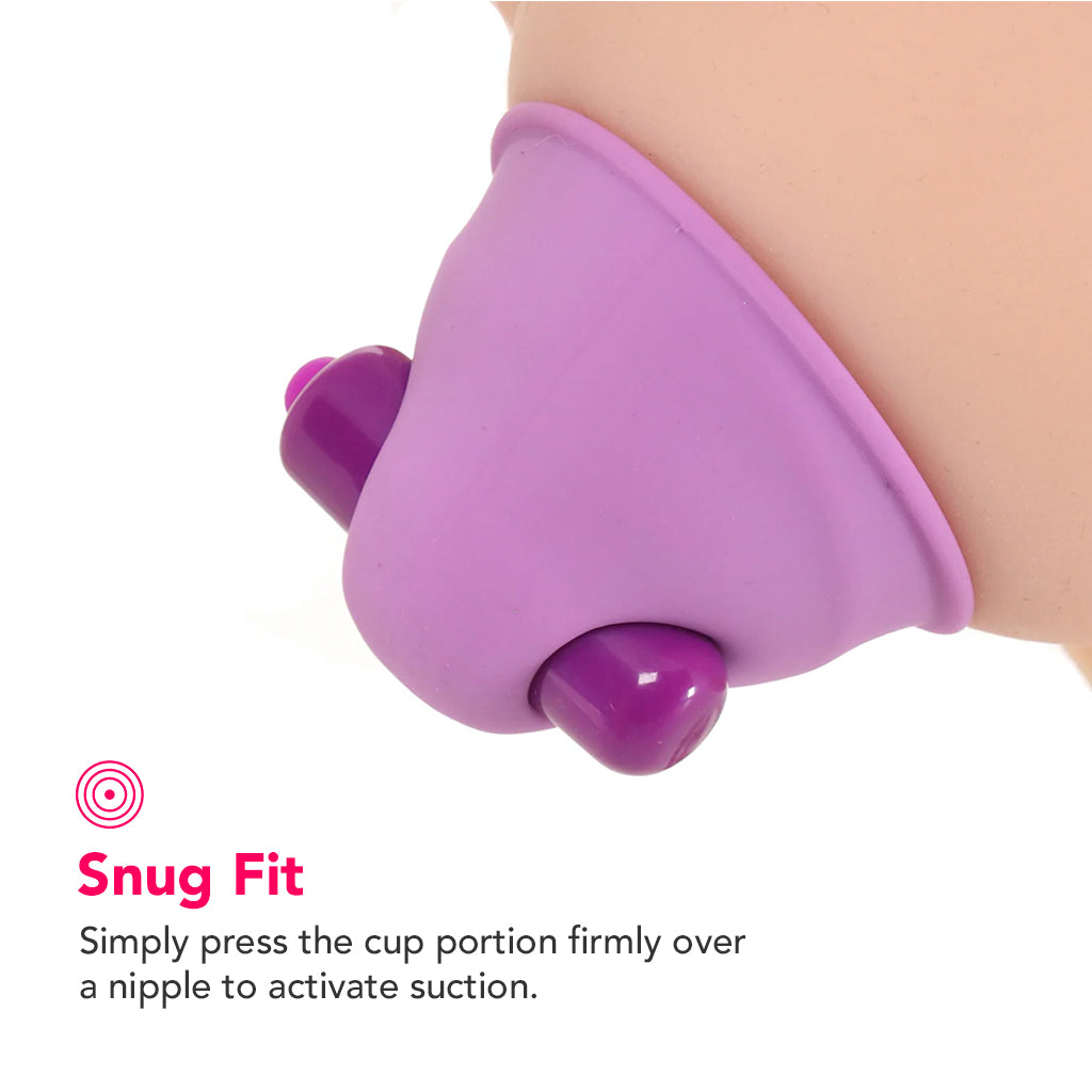 Fantasy For Her Vibrating Nipple Suck-Hers in Purple Bondage and Fetish > Nipple Stimulators & Clamps - Tophatter Daily Deals