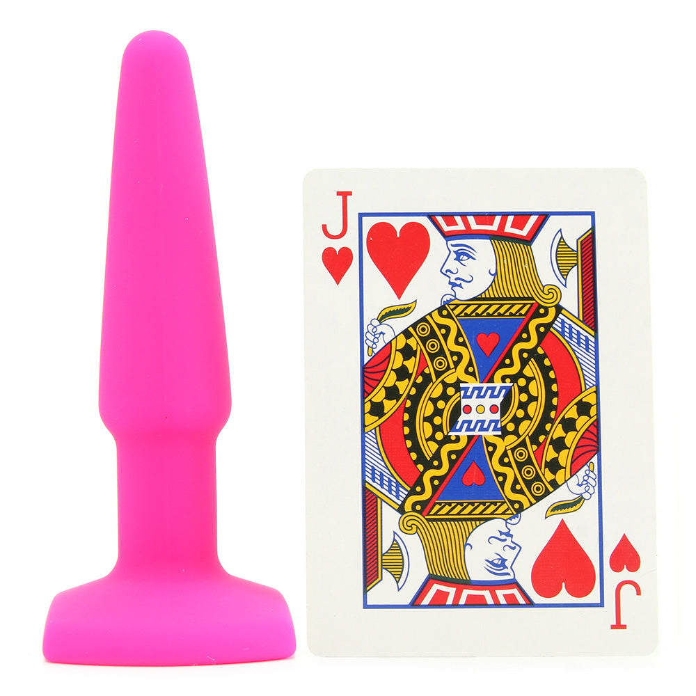All About Anal Seamless Silicone 4 Inch Butt Plug in Pink - Tophatter's Adult Sex Toys Online Clearance - Tophatter Daily Deals