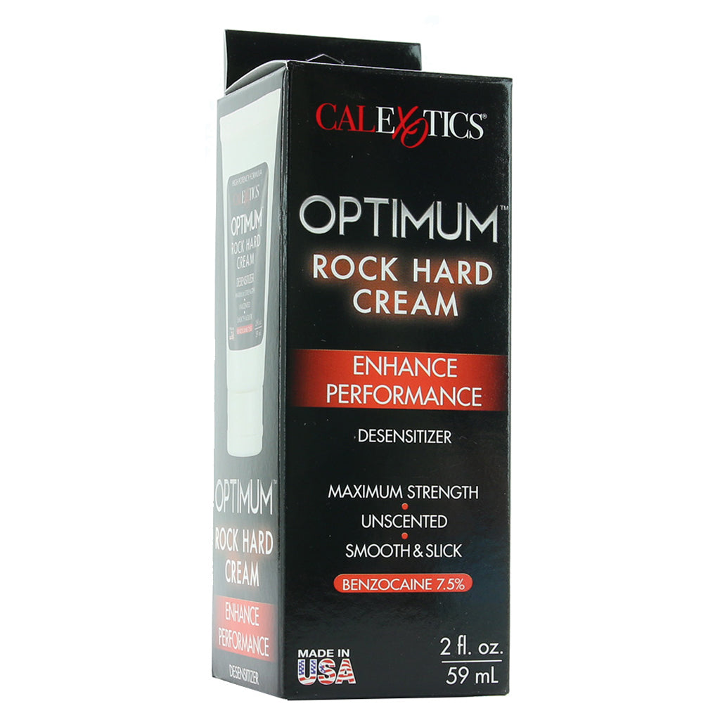 Optimum Rock Hard Cream in 2oz Lubes and Lotions > Sexual Stimulants - Tophatter Daily Deals