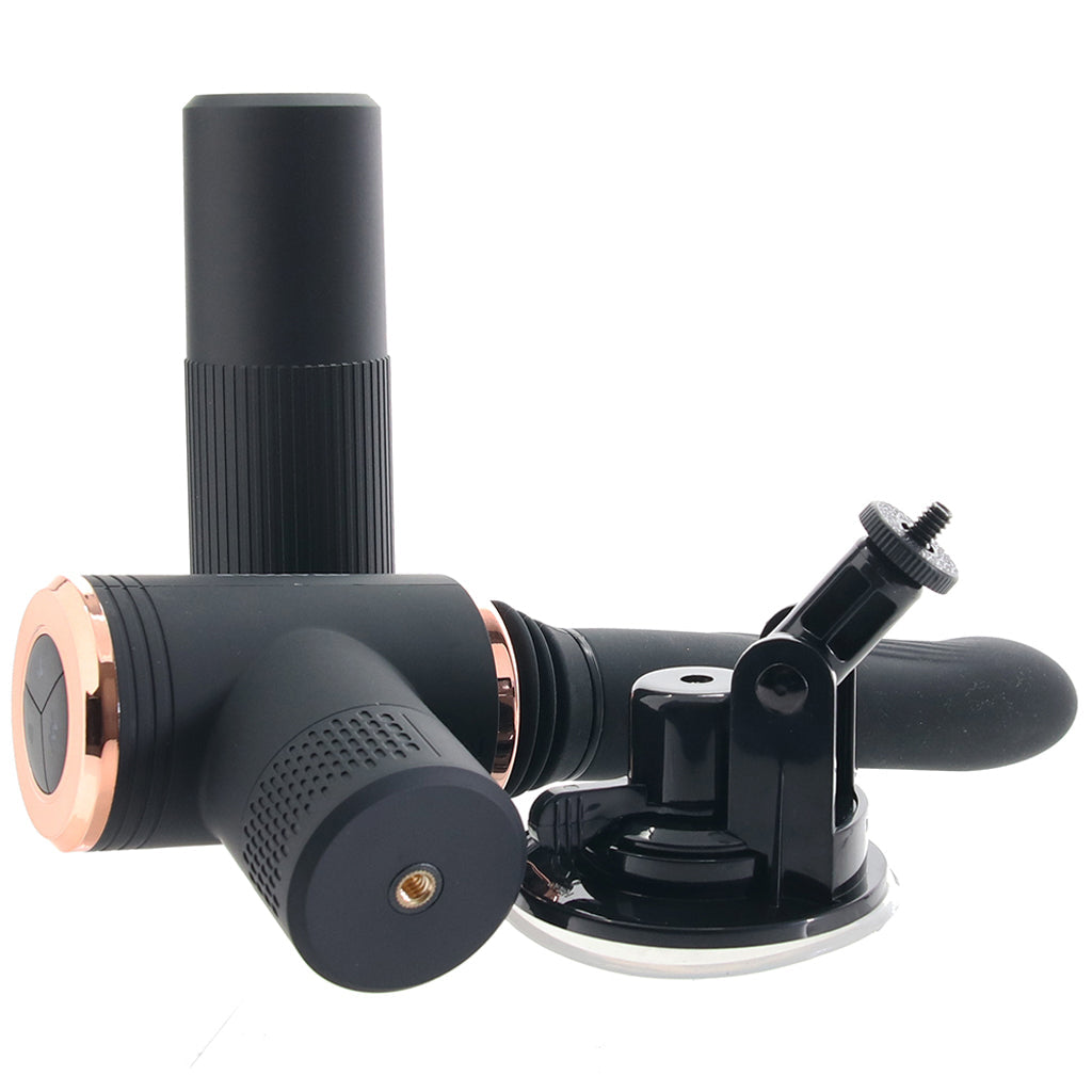Too Hot To Handle Mountable Thrusting Machine Vibrators > Anal Vibrators - Tophatter Daily Deals