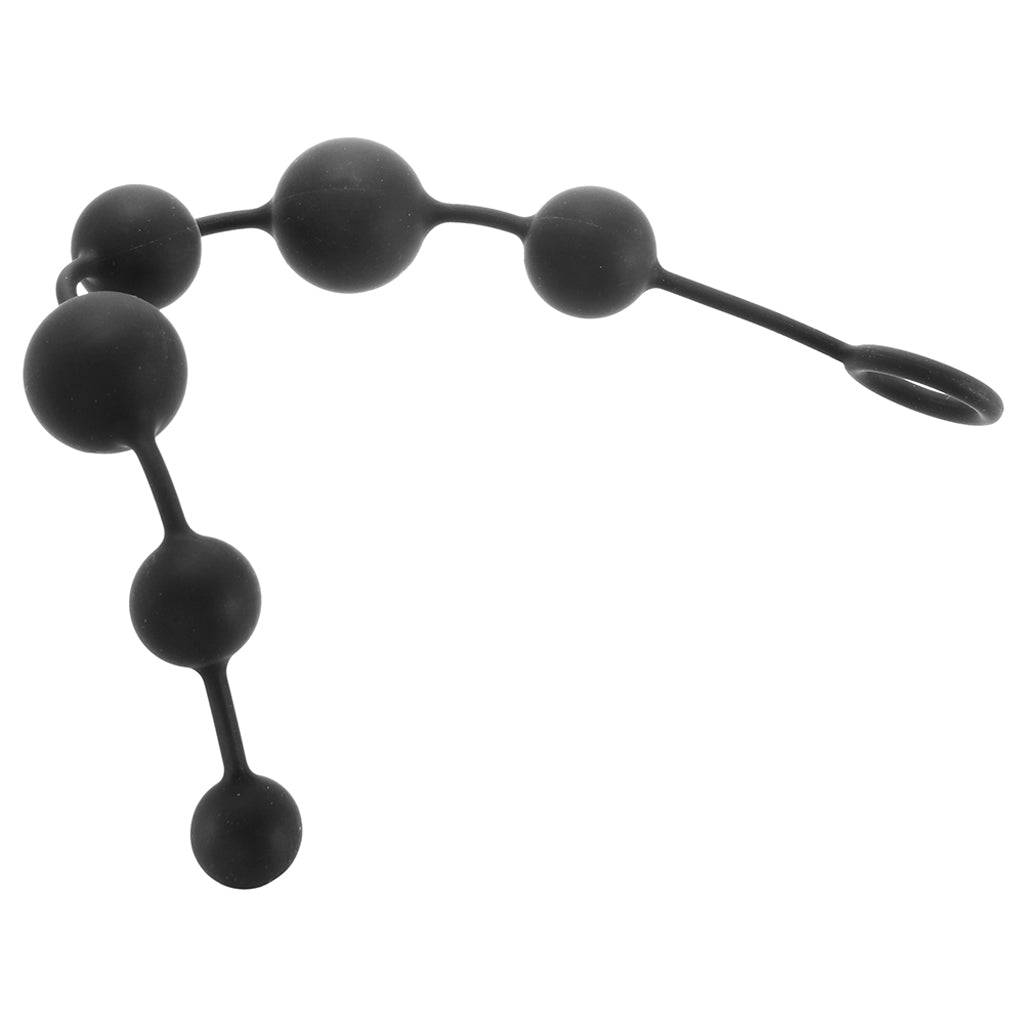Anal Adventures Platinum Large Silicone Anal Beads Anal Sex Toys > Anal Beads - Tophatter Daily Deals