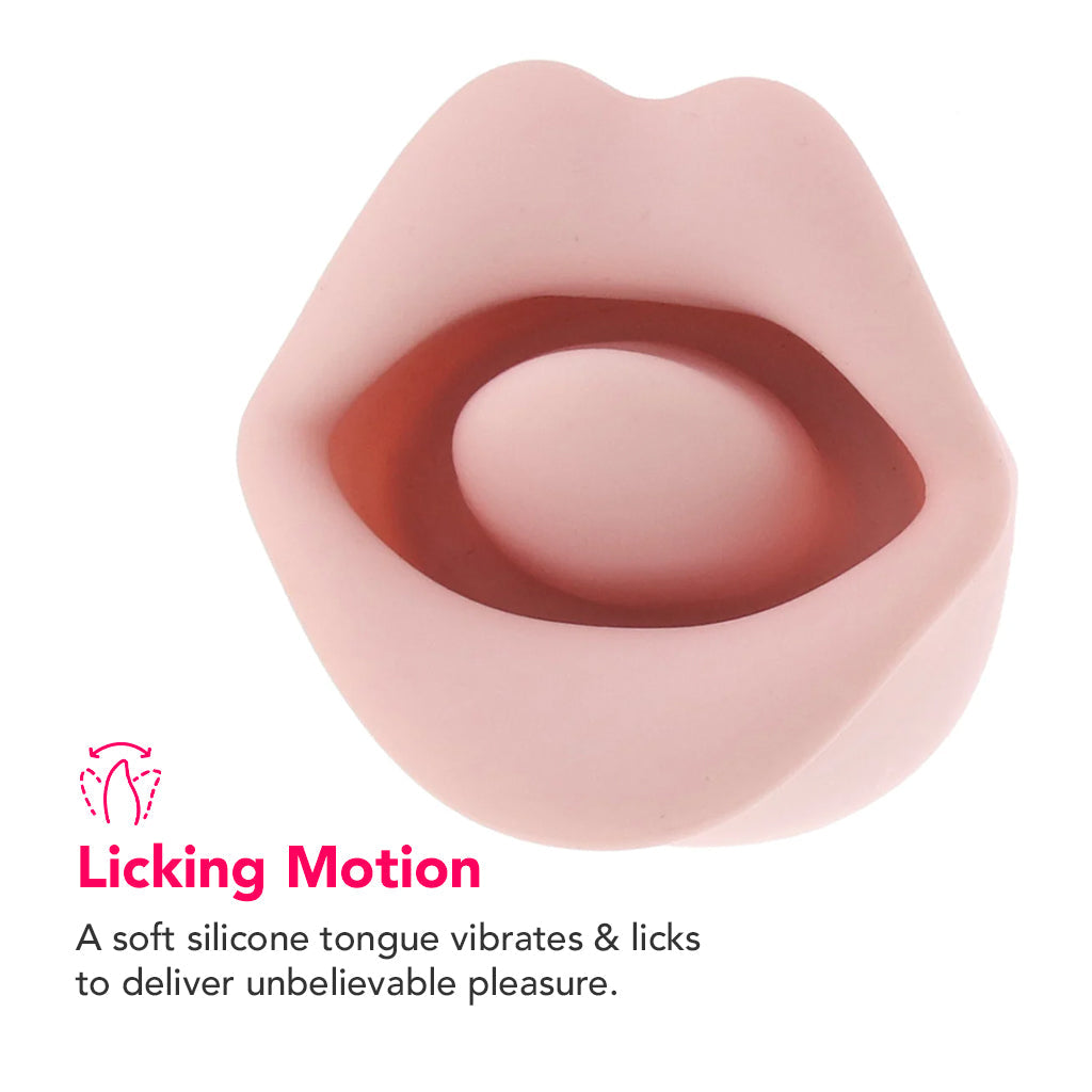 Loveline Kiss Dual Action Suction Vibe Vibrators > Clitoral Stimulators - Tophatter Daily Deals