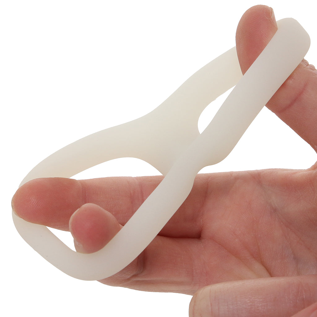 Alpha Ring Liquid Silicone Snug Tugger in Glow-in-the-Dark Cock Rings - Tophatter Daily Deals