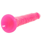 RealRock 9 Inch Glow-in-the-Dark Slim Dildo in Pink Dildo Sex Toys > Realistic Dildos - Tophatter Daily Deals