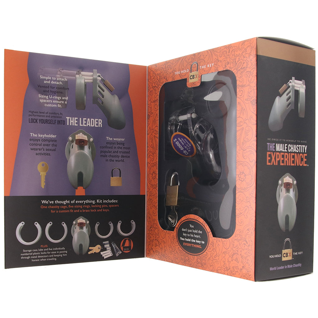 CB-6000S Clear Male Chastity Device in 2.5 Inch Bondage and Fetish > Cock and Ball Devices - Tophatter Daily Deals