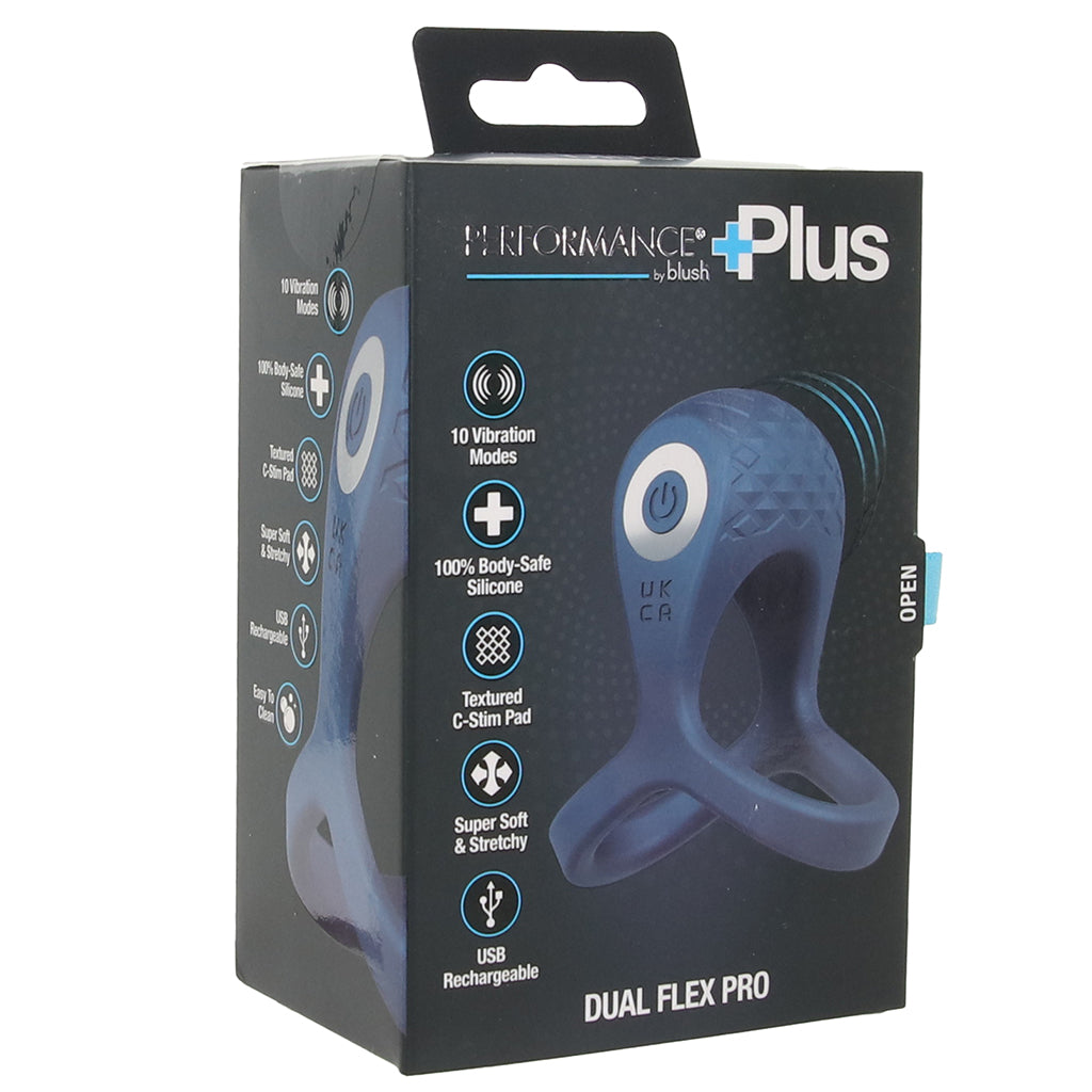 Performance Plus Dual Flex Pro Vibrating Cock Ring Cock Rings - Tophatter Daily Deals