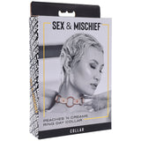 S&M Peaches 'n CreaMe Ring Day Collar Bondage and Fetish > Leashes and Collars - Tophatter Daily Deals