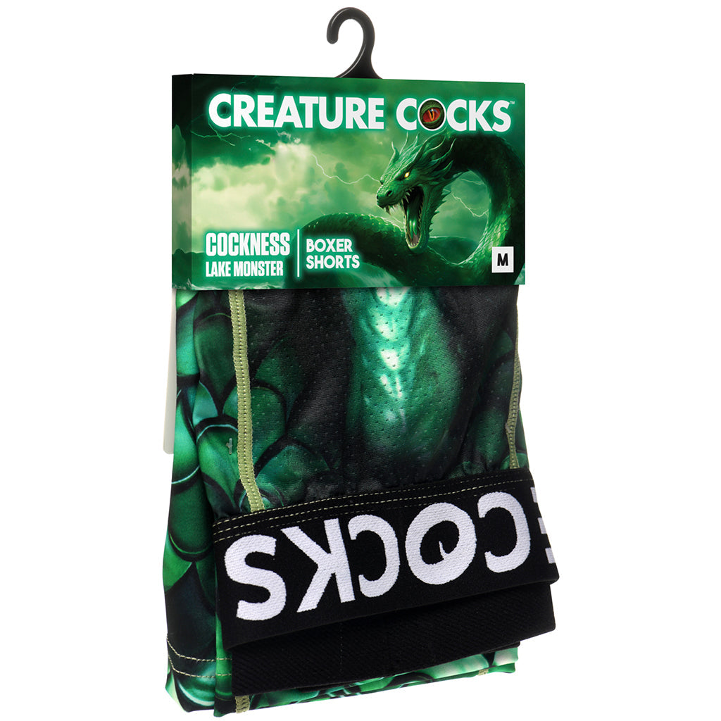 Creature Cocks Cockness Lake Monster Boxer Shorts Novelties 'n Parties > Lingerie - Tophatter Daily Deals