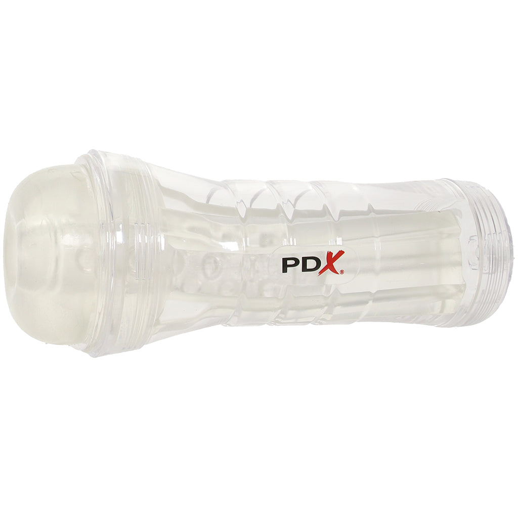 PDX Elite ViewTube Vac XXL Stroker with Hand Pump - Tophatter's Adult Sex Toys Online Male Masturbators > Discreet Masturbators - Tophatter Daily Deals