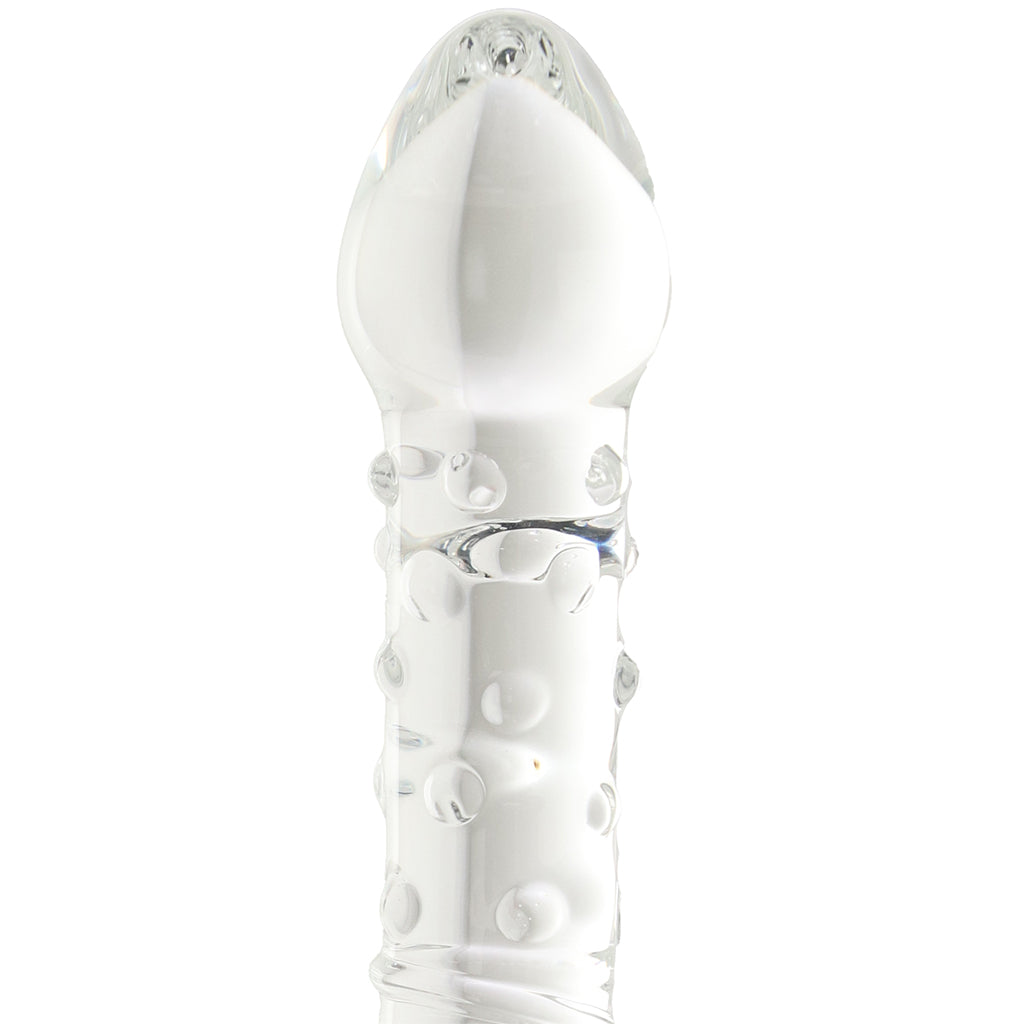 Clarity Celestial Bliss Swirly Glass Dildo Dildo Sex Toys > G-Spot Dildos - Tophatter Daily Deals