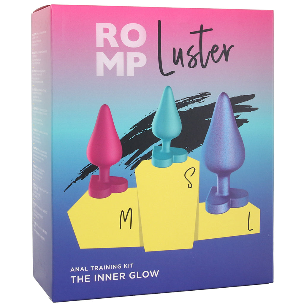 Romp Luster Anal Training Kit - Tophatter's Adult Sex Toys Online Anal Sex Toys > Butt Plugs - Tophatter Daily Deals